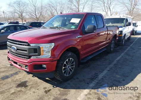 2018 Ford F-150 Xlt from USA, damaged, VIN 1FTFX1E56JFE75103
